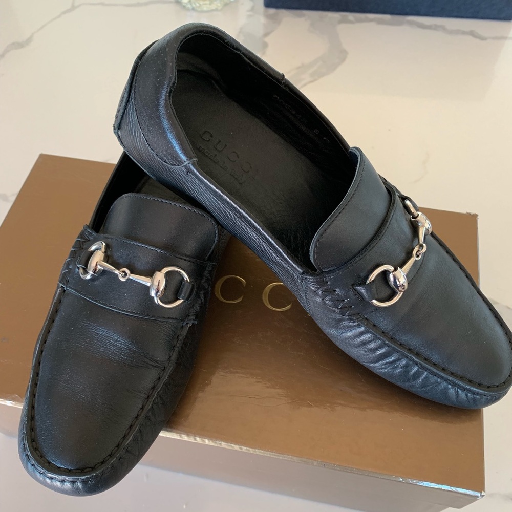 Leather Gucci Loafers